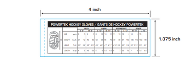 V5.0 TEK ICE HOCKEY GLOVES - JUNIOR