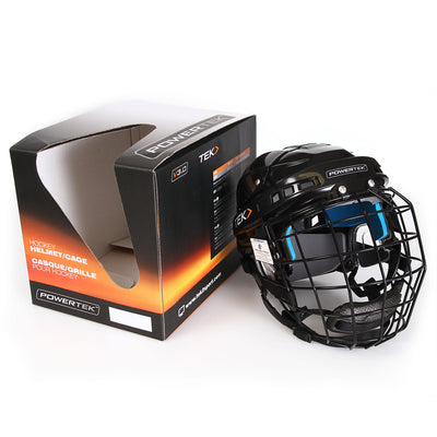V3.0 TEK PLAYER HELMET WITH CAGE - JUNIOR