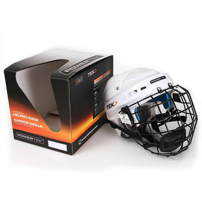 V3.0 TEK PLAYER HELMET WITH CAGE - JUNIOR