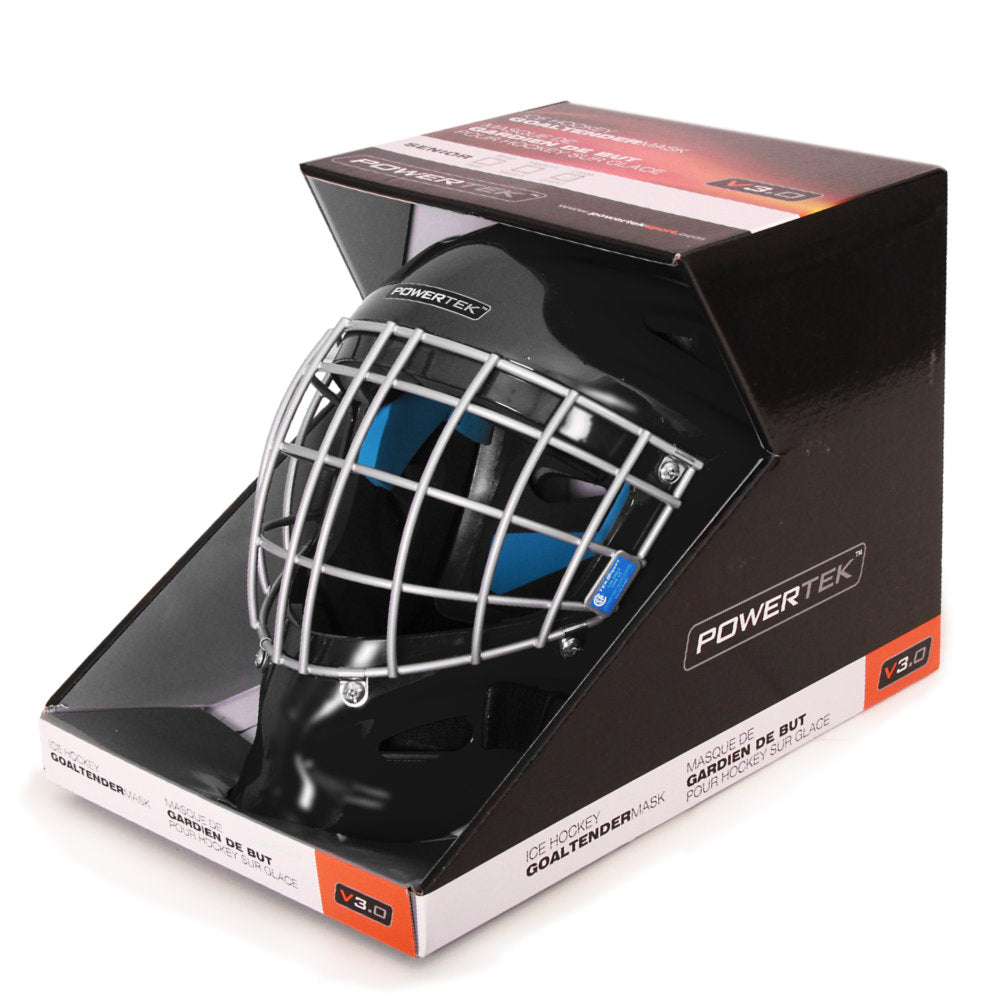 V3.0 TEK GOALIE MASK WITH CAGE - SENIOR