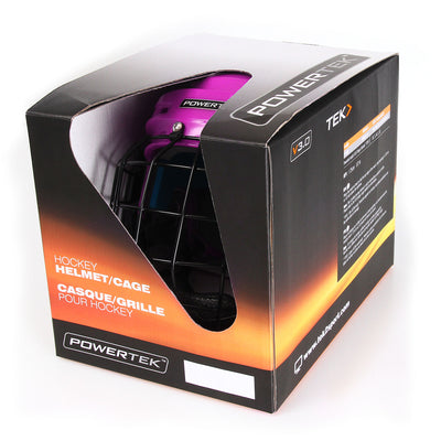 V3.0 TEK PLAYER HELMET WITH CAGE - JUNIOR