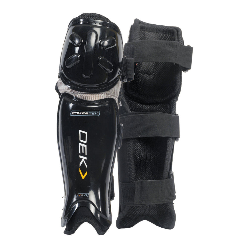 V5.0 DEK/BALL HOCKEY SHIN PADS - SENIOR