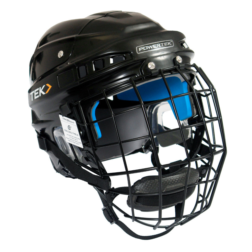 V3.0 TEK PLAYER HELMET WITH CAGE - JUNIOR