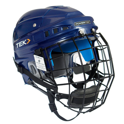 V3.0 TEK PLAYER HELMET WITH CAGE - JUNIOR