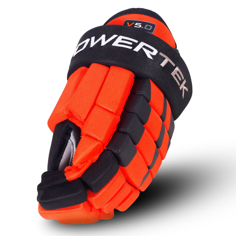 V5.0 TEK ICE HOCKEY GLOVES - YOUTH