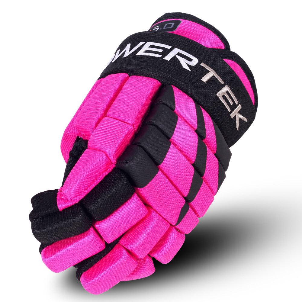 V5.0 TEK ICE HOCKEY GLOVES - YOUTH