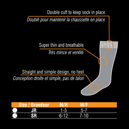 V3.0 TEK THIN SKATE SOCK